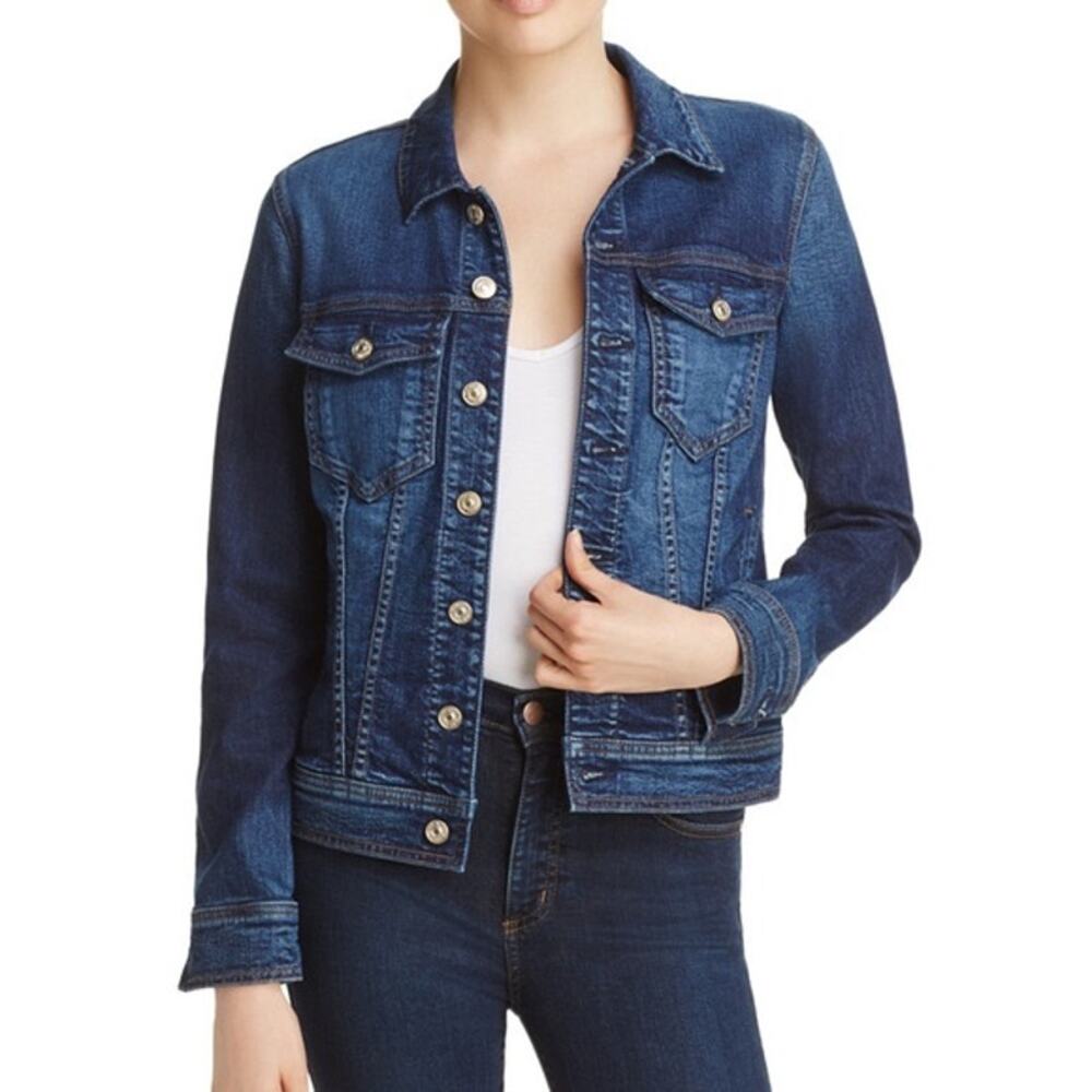 7FAM Denim Trucker‎ Jacket Size Medium